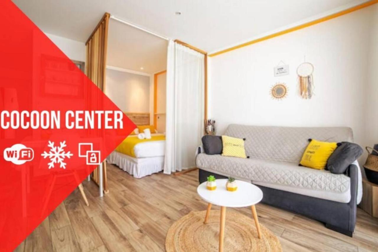 קאן Cocoon Center - Rue D'Antibes - 200M Plage- Clim - Wifi - Unique מראה חיצוני תמונה